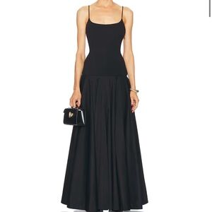 L’Academie by Marianna Black Spaghetti Strap Dress